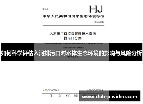 如何科学评估入河排污口对水体生态环境的影响与风险分析